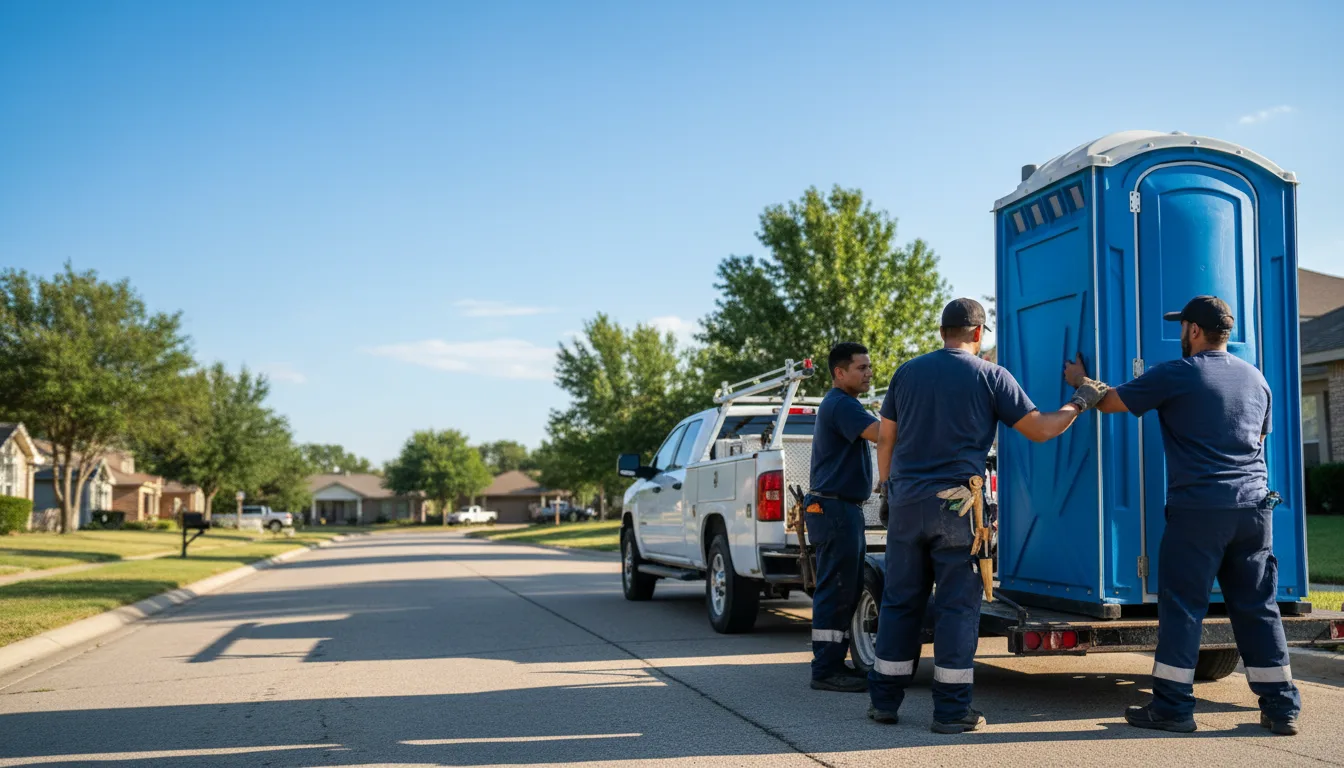 Portable Toilet Rental in Portland, TX near me
